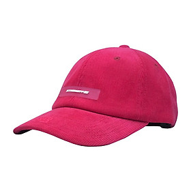 Nón Lưỡi Trai 5THEWAY Hồng aka 5THEWAY /over/ Corduroy Dad Cap in HOT PINK