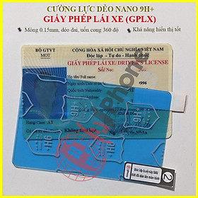 Mua Dán cường lực dẻo nano bảo vệ giấy phép lái xe  tăng độ cứng cho GPLX