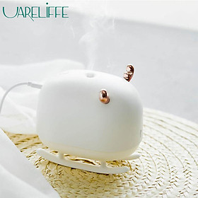 Uareliffe 260ML Deer Humidifier Light USB Ultrasonic Mini Portable Home Air Humidifier Air Nano Atomization Mist Maker Air Purifier With LED Nightlight For Home Office