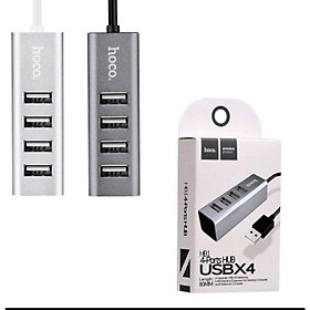 HUB Bộ Sạc Chia 4 Cổng USB 2.0 HB1 Tốc độ cao- Dài 80mm