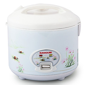 Nồi Cơm Điện Đa Năng Sunhouse SHD8602 (1.8L) – Trắng- Hàng chính hãng
