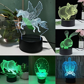 Mua Đèn ngủ 3d led 16 MÀU  đèn ngủ  quà tặng sinh nhật  quà tặng tình yêu  dễ thương