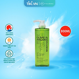 Sữa tắm chiết xuất dầu Olive & Argan Deve Body Soap (800ml)