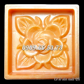 Khuôn ép xôi hoa hồng 4 lá loại 10 cm – Mã số 1436