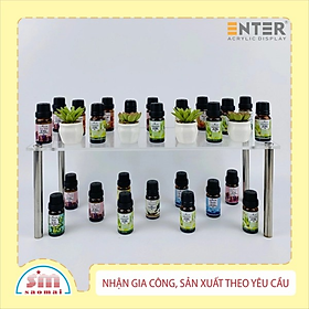 Kệ trưng bày mica Enter TBNS16 38x15x15cm liên kết bulon