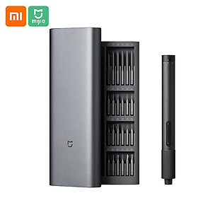 Original Xiaomi Mijia Electric Screwdriver 24 in 1 Precision Screwdriver Set w/24 Precision Magnetic Bits/Alluminum Box