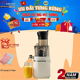 Mua Máy ép chậm trái cây EJJ421IVY LocknLock  Hàng chính hãng  công suất 200W  2 chế độ ép vượt trội  miệng ống rộng - JoyMall