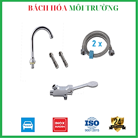 Mua Bộ vòi nước đạp chân - dạng bàn đạp - đầy đủ phụ kiện lắp đặt