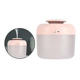 Mist Bedroom Ultrasonic Air Humidifier Aroma Difuser 2.4L Air Purifier Pink