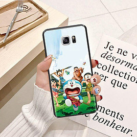 Ốp lưng điện thoại Samsung Galaxy Note 5 viền silicon dẻo TPU  hình Doremon Phiêu Lưu