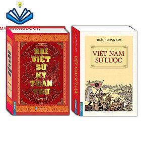 Hình ảnh Sách - Combo Đại việt sử ký toàn thư và Việt Nam sử lược (bìa cứng)