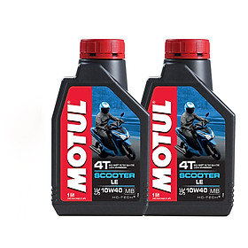 Nhớt Xe Tay Ga Motul Scooter Le 4t 10w40 20x1l Vn - Thể Tích 1L