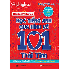 Hình ảnh sách Hidden Pictures - Học Tiếng Anh Qua Hình Vẽ 101: Trái Tim