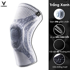 Bó gối thể thao veidoorn đai trợ lực bảo vệ đầu gối dùng trong bóng đá, bóng chuyền - ambervietnam