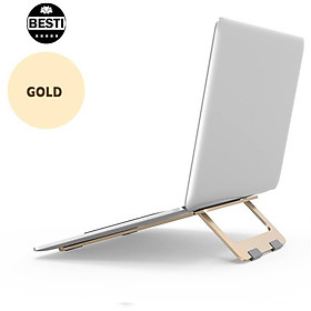 Giá Đỡ Dành Cho Laptop, Macbook Để Bàn Chất Liệu Hợp Kim Nhôm Cao Cấp - Hàng Chính Hãng