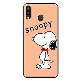 Ốp in cho Samsung Galaxy M20 Chú Chó Snoopy - Hàng chính hãng