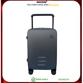 Vali cao cấp Macsim MiXi MSM9276 - Hàng loại 1 màu xám ( 20 incher)