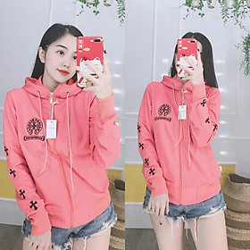 Áo khoác nỉ thun coton da cá chống nắng cao cấp nhiều màu MS11 Freesize 40- 56kg