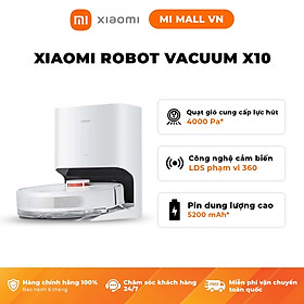 Mua Robot hút bụi lau nhà Xiaomi Robot Vacuum X10 - Hàng Chính Hãng