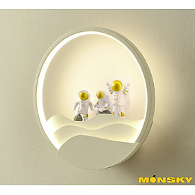 Mua Đèn tường MONSKY FLY 3 chế độ màu ánh sáng đẹp mắt họa tiết độc đáo