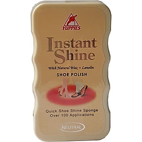 Đánh bóng nhanh đồ da Yuppies Instant Shine Shoe Polish - Neutral (Malaysia)