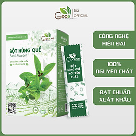 Bột húng quế nguyên chất Goce - 72g (24 gói x 3g)