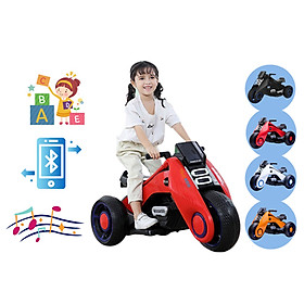 Xe máy điện trẻ em, xe moto điện cho bé có kết nối Bluetooth TILO KIDS TLK