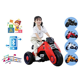 Xe máy điện trẻ em, xe moto điện cho bé có kết nối Bluetooth TILO KIDS TLK-8888
