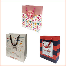 Combo 3 Túi dây ngang trung TN005 - 17 x 23 x 8,5 cm - Giao màu ngẫu nhiên