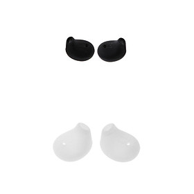 2 Pairs Soft Silicone Gel Ear Covers Eartips Earbuds for Samsung Galaxy S6 Edge G9200 G9250 G9208 Headset