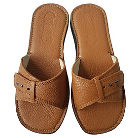 Dép Nữ Da Bò Thật BIGGBEN Cao Cấp DNQN72