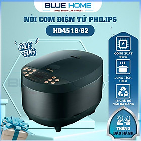Mua Nồi Cơm Điện Tử Philips HD4518/62  1.8Lit - 940w  Hàng Chính Hãng