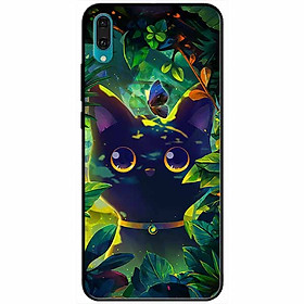 Ốp lưng dành cho Huawei Y7 Pro 2019 mẫu Mèo Đeo Lục Lạc