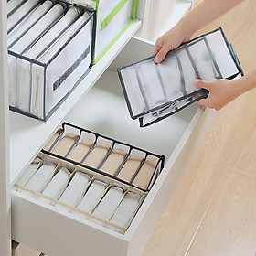 Mua Túi Đựng Quần Áo Chia Ngăn Hộp Xếp Đồ Lót Tiện ích  Khay Xếp Quần Áo Gọn Gàng Đựng Quần Áo Đồ Lót