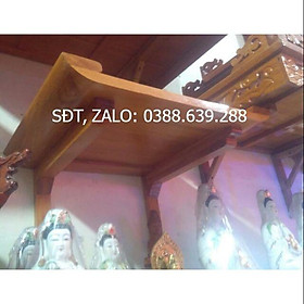 Mua Bàn Thờ treo tường Gỗ Gỏ Đỏ 60cm mẫu cao cấp hiện đại