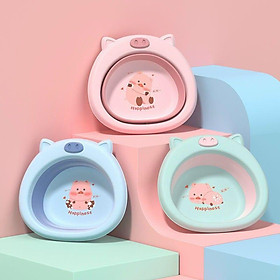Chậu rửa mặt cho bé nhựa TPR cao cấp có thể gấp gọn , tiết kiệm diện tích