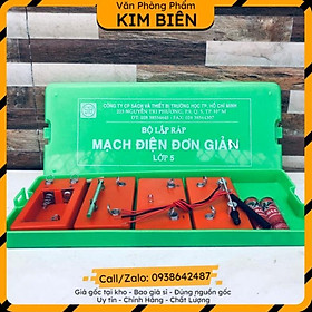 ️sỉ vpp,sẵn hàng️ Bộ lắp mạch điện đơn giản lớp 5, đồ chơi trẻ em - VPP Kim Biên