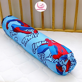 Gối ôm cho trẻ em Katina House, KT 70cm, vải tencel 60s gòn lông vũ siêu êm mềm, mát lạnh