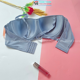 Áo ngực cup ngang Thái Lan BeeNa 2247 vải mềm big size, có gọng, quả cup B, C, chống xệ