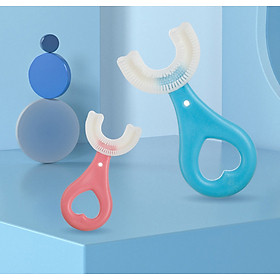 Mua Bàn Chải Đánh Răng Hình Chữ U Cho Bé Xoay 360 Độ