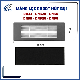 Màng lọc dành cho Robot hút bụi DN33, DN320, DN36, DN39, DN55, DN520, DD35, DD37, DJ35, DJ36, OZMO 900