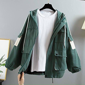 ÁO KHOÁC NỮ KAKI 6 TÚI 2 MÀU SINH ĐỘNG,CHẤT LIỆU VÔ CÙNG THOÁNG MÁT KHÁNH AN STORE