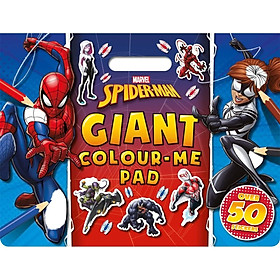 Sách Marvel Spider-Man: Giant Colour-Me Pad