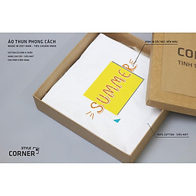 Áo thun Summer Cotton 4 chiều Siêu mát Style Corner 101