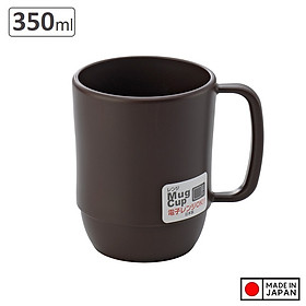 Cốc nhựa có quai 350ml dáng cao - Hàng nội địa Nhật Bản