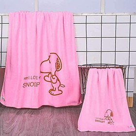 Mua Sét 2 khăn tắm snoopy