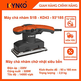 Máy chà nhám chữ nhật - KD43 cầm tay giá tốt chính hãng Kynko S1B-KD43-93*185 #6433