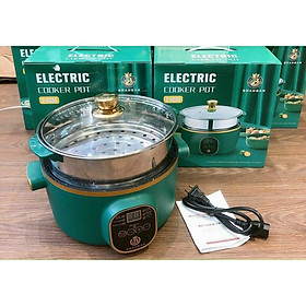 Mua Nồi Điện Đa Năng Cao Cấp  Nồi Lẩu Điện Mini Nồi Cơm Điện Mini Đa Năng  Ca Nấu Mì Chống Dính 1.8L