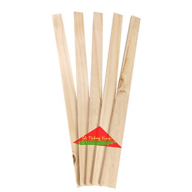 Mua Bó 5 thanh gỗ thông dài 50cm  rộng 3cm  dày 1.5cm láng đẹp 4 mặt dùng đóng thùng trang trí  làm nẹp