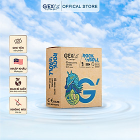 Bộ 2 Hộp Bao Cao Su RocknRoll G'EXlife Hộp 3 Bao Gân Gai Kéo Dài Thời Gian Quan Hệ